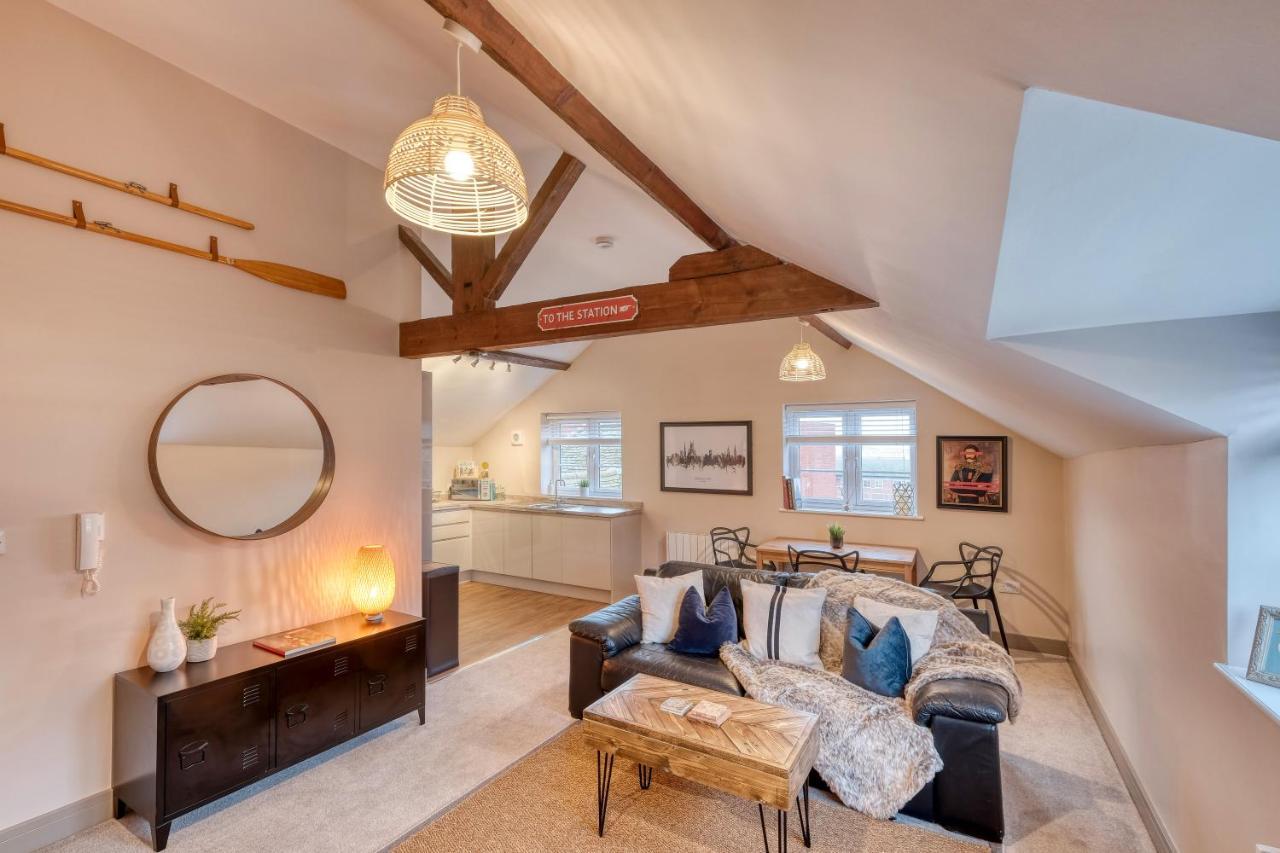 The Station Loft City Centre 1-Bed Apartment Worcester Exterior foto